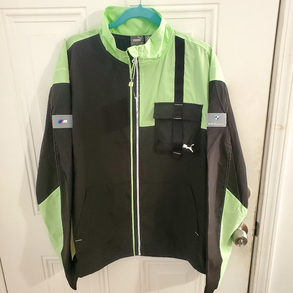 NWT Puma BMW Motorsport Zip-Up Jacket